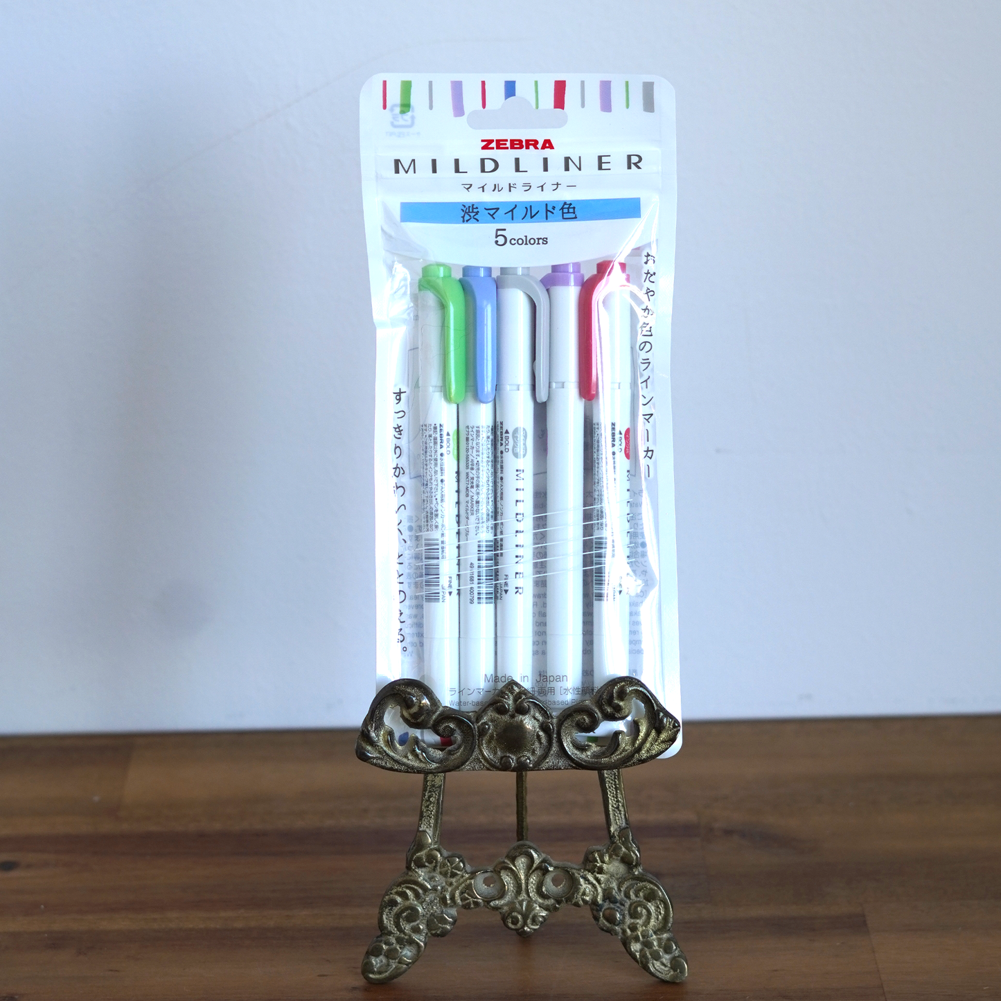 Zebra Mildliner Double-Sided Highlighter - Set of 5