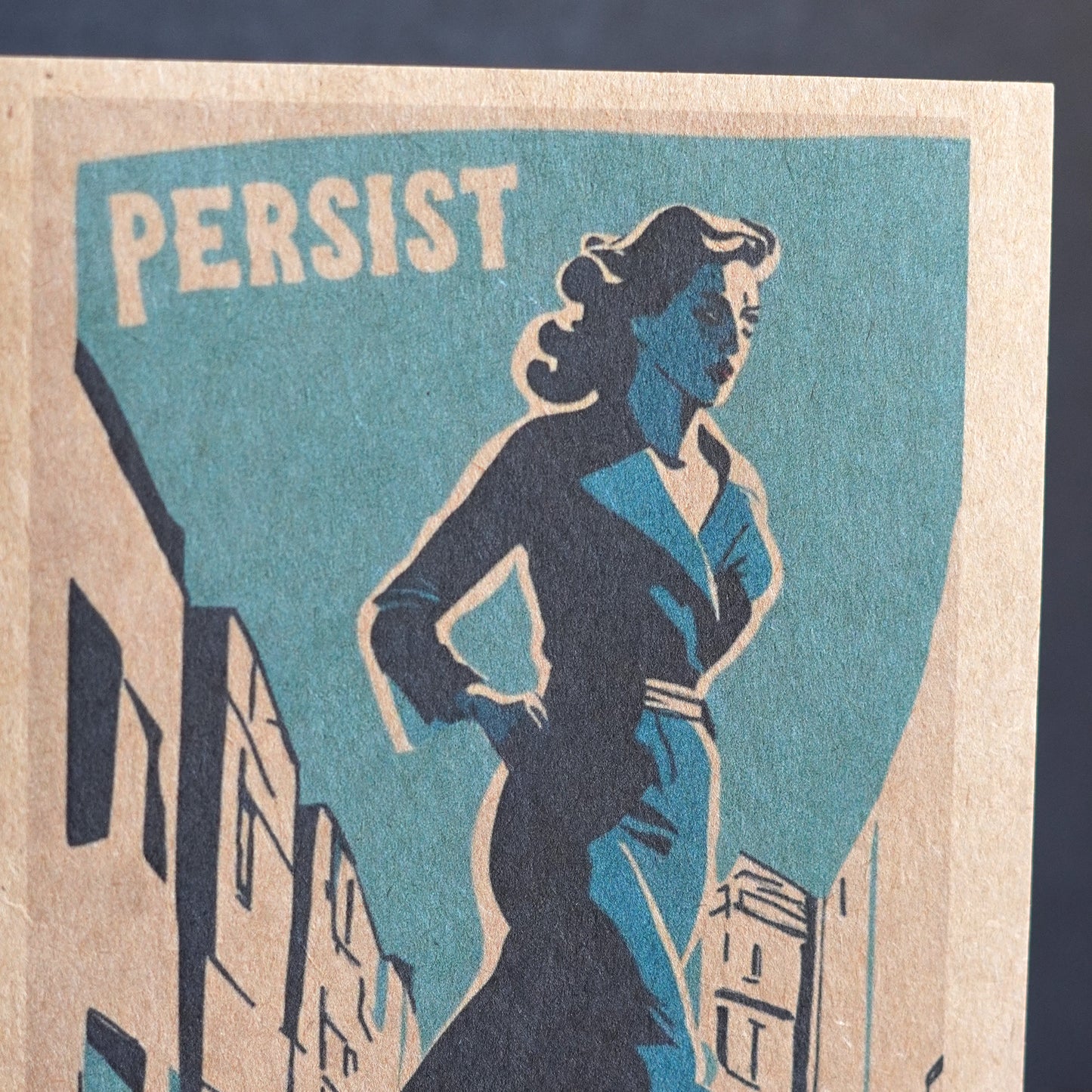 Persist Greeting Card