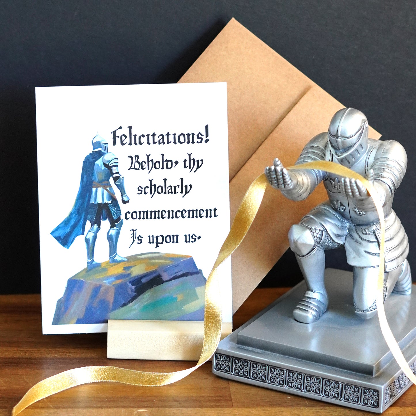 Felicitations! Knight Graduation Card