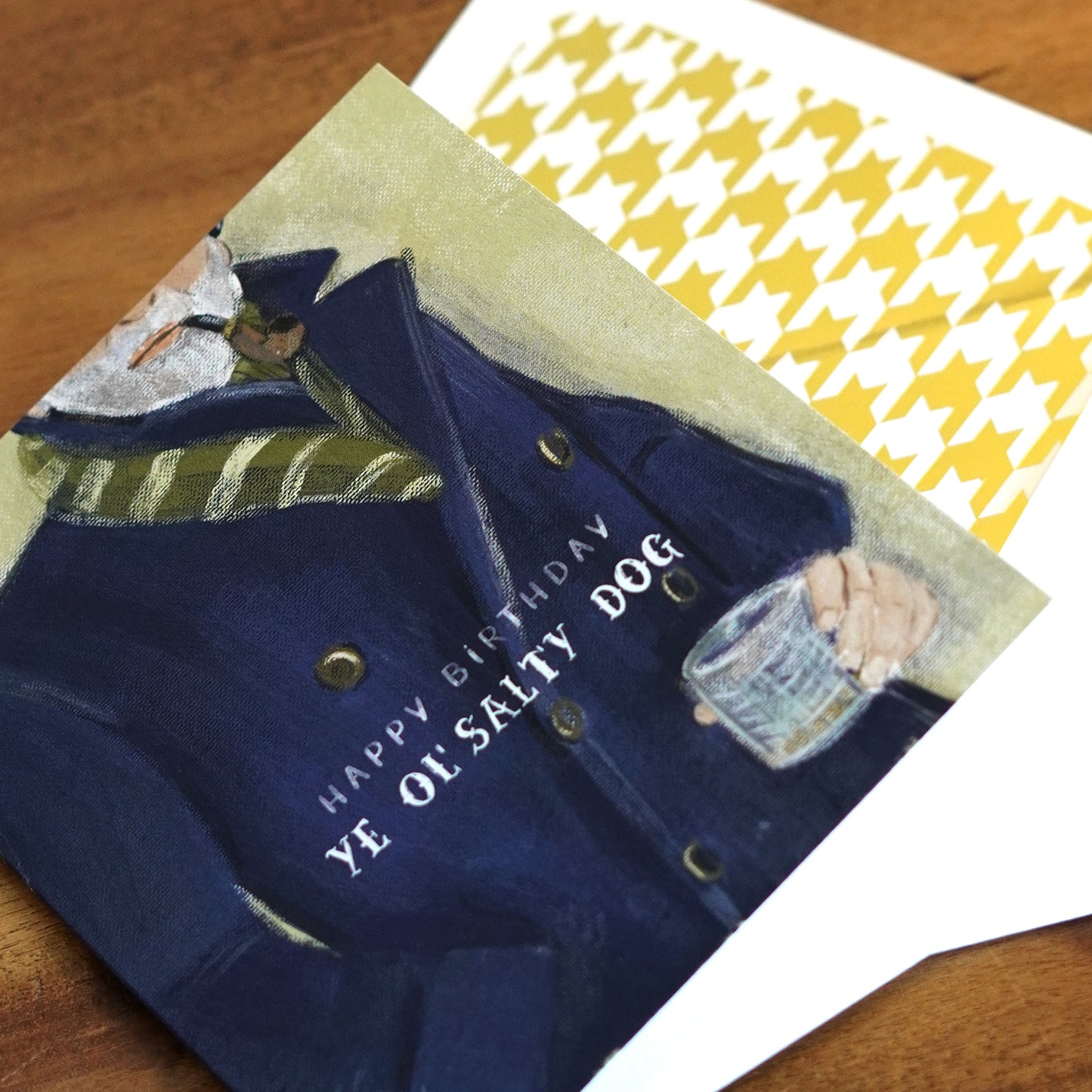 Happy Birthday Ye Ol' Salty Dog Greeting Card