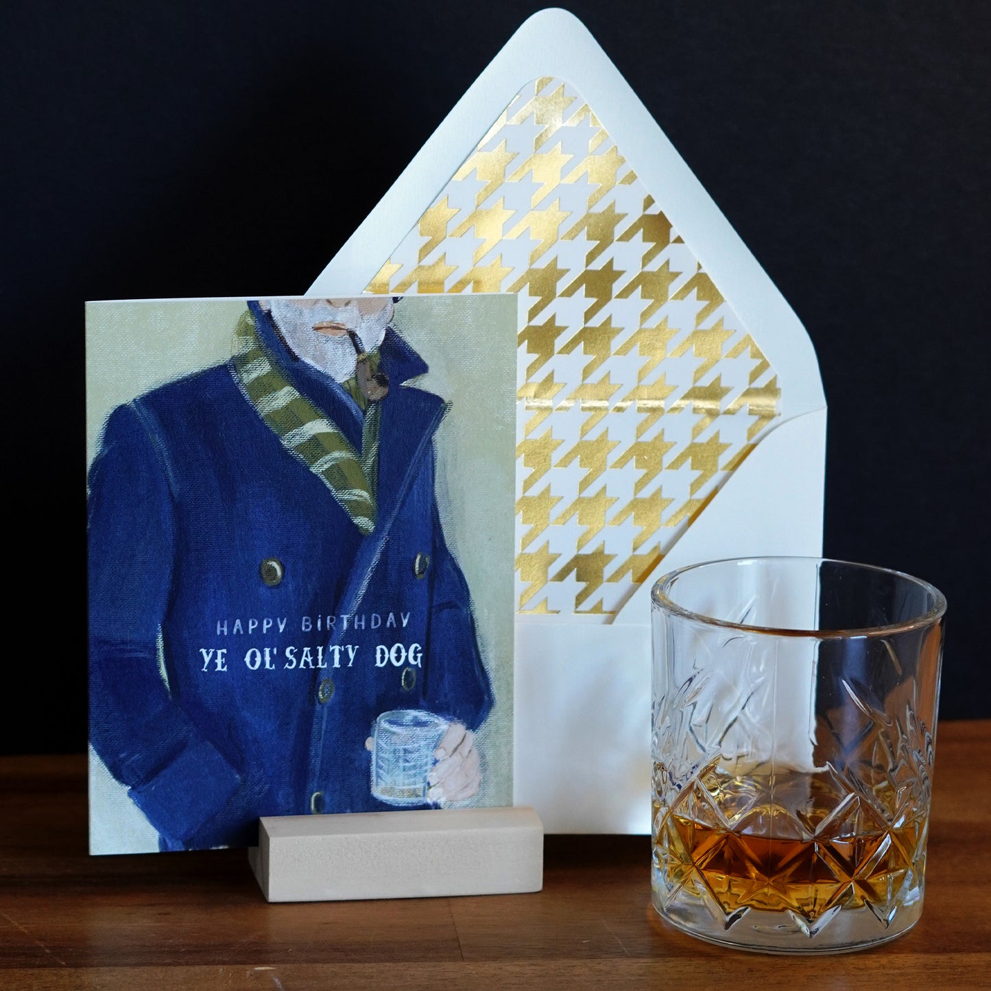 Happy Birthday Ye Ol' Salty Dog Greeting Card