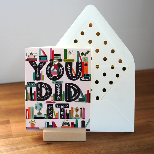You Did It! Graduation Card