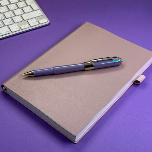Purple Pearlescent Ballpoint Pen