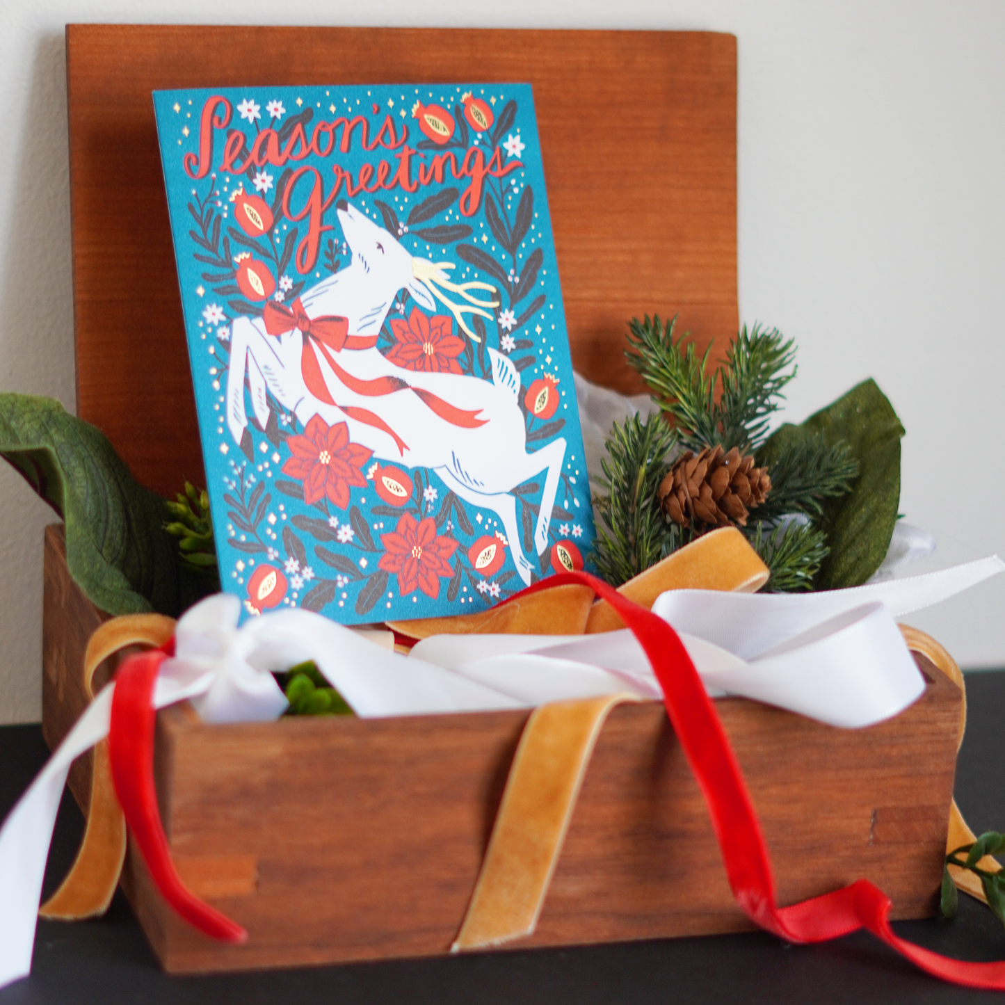 Celestial Winter Greetings Cards - Set of 3