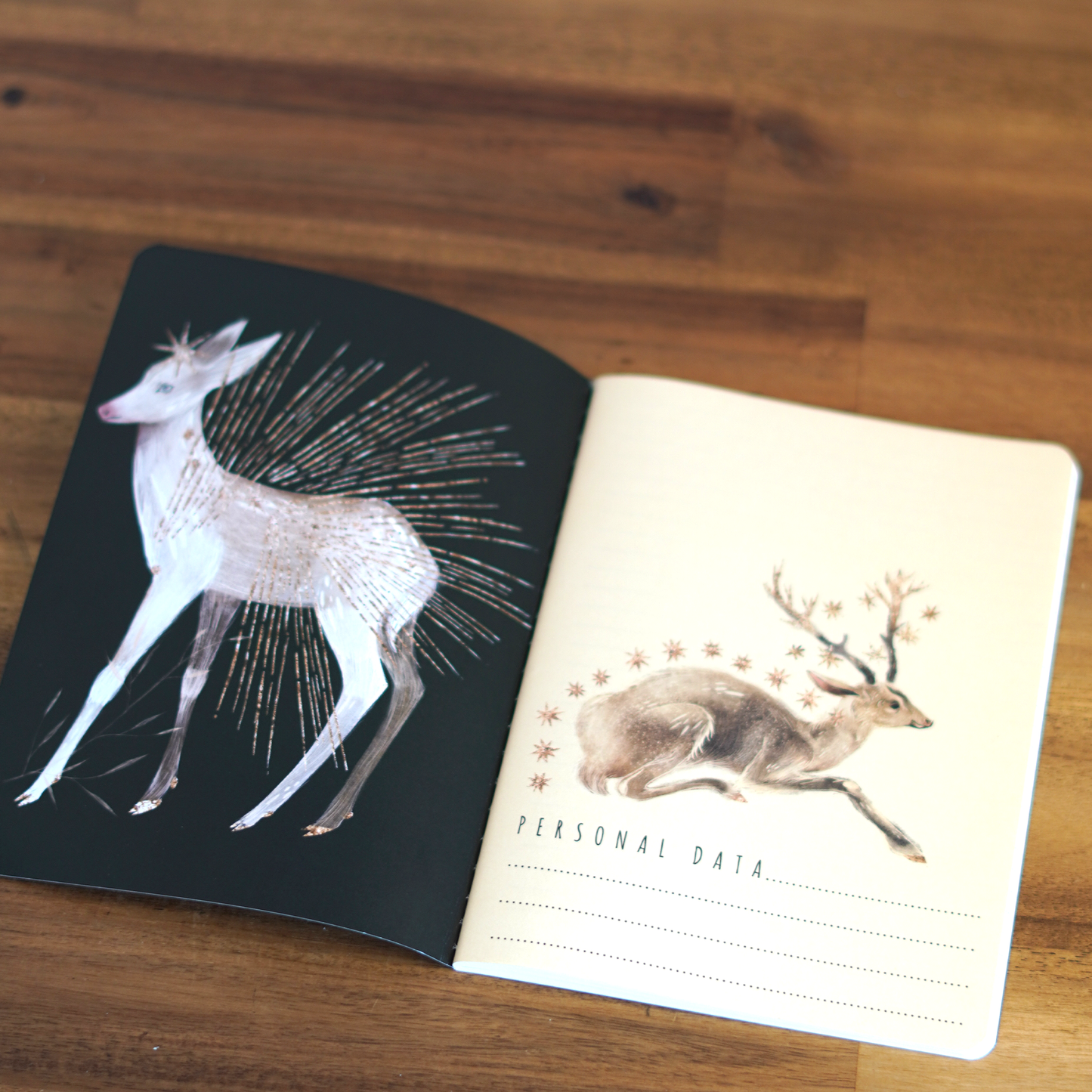 Moonlit Forest Fauna Notebook