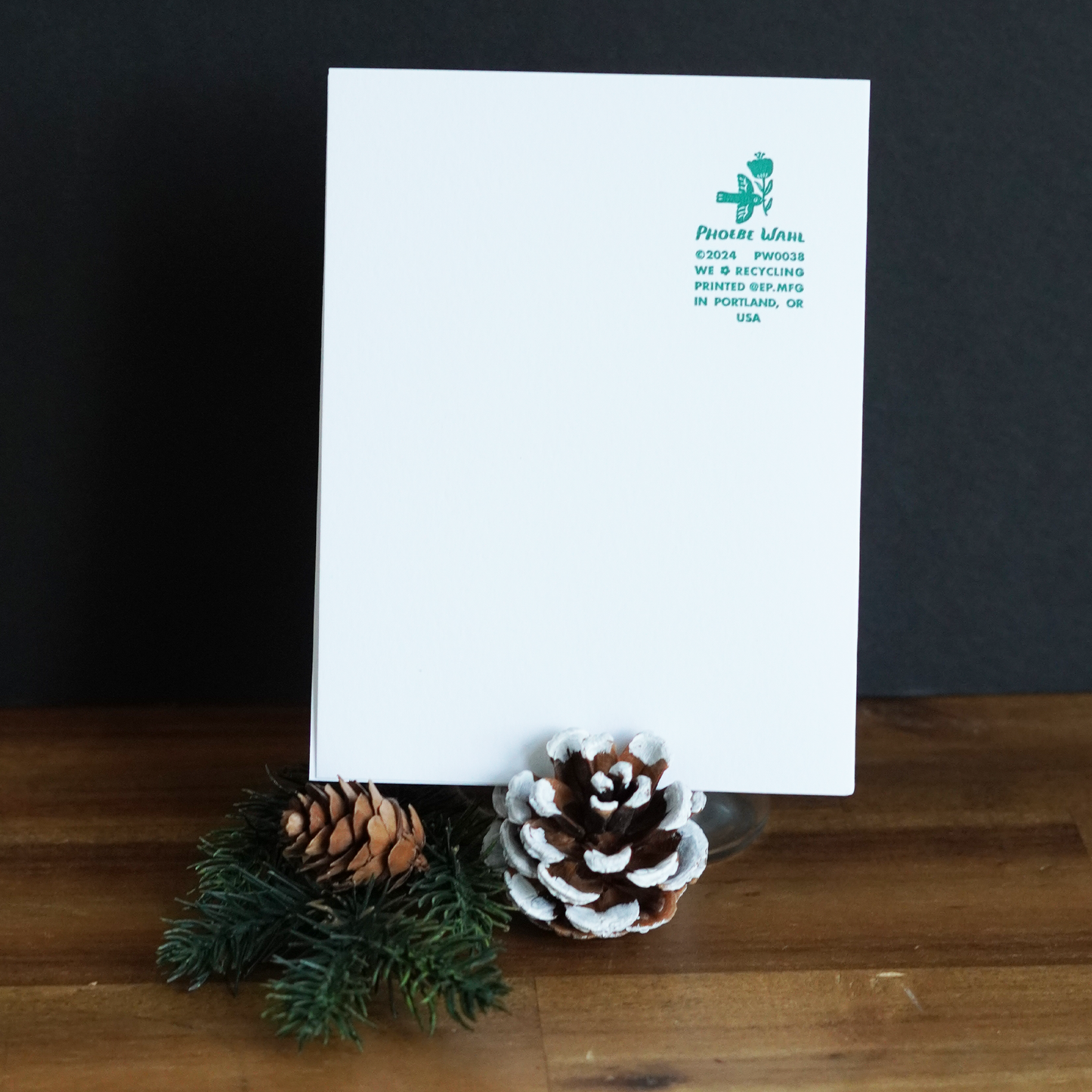 Very Vintage Holiday Cheer Cards - Set of 3 Cards + Stickers + Pen + Stamps