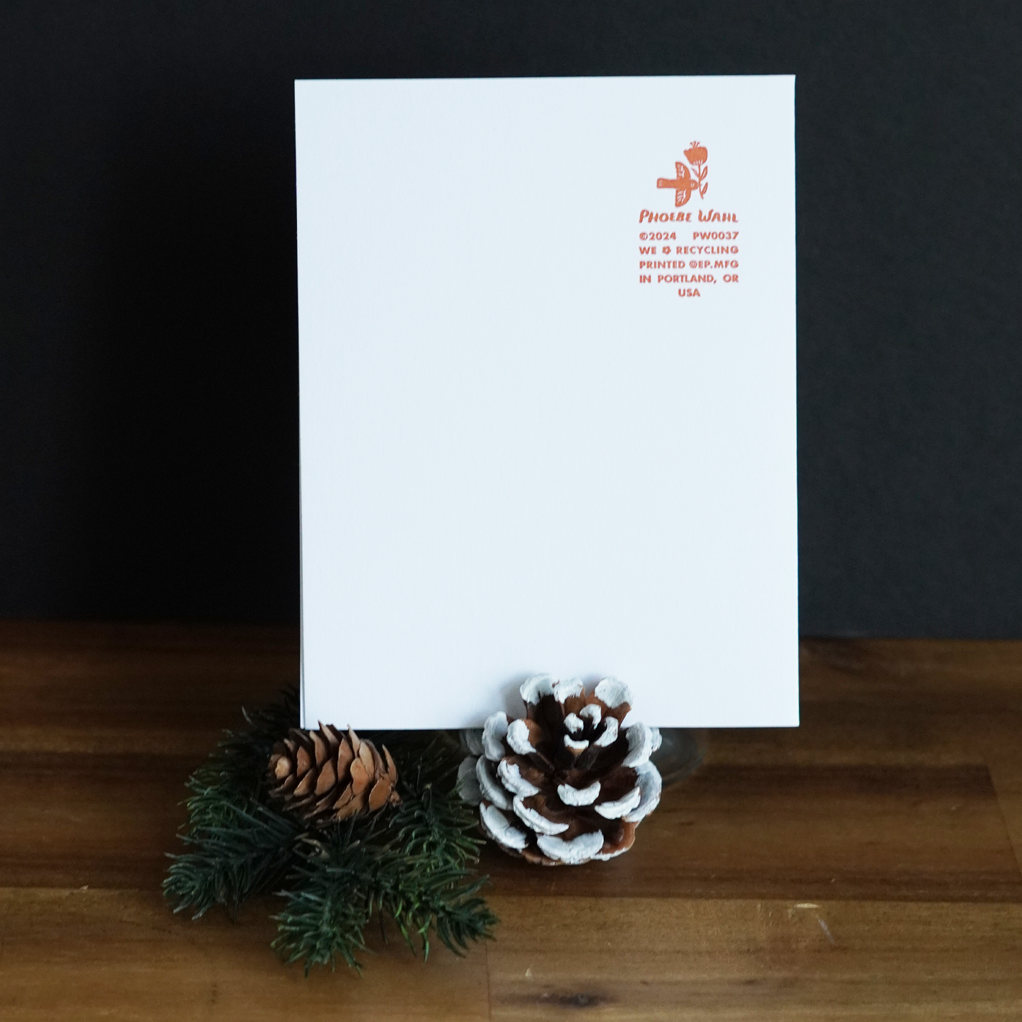 Very Vintage Holiday Cheer Cards - Set of 3 Cards + Stickers + Pen + Stamps